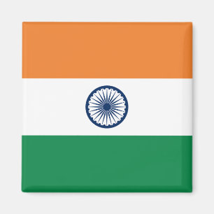 Aimant de drapeau de l'Inde