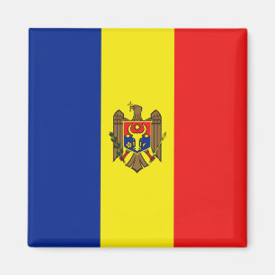 Aimant de drapeau de Moldau