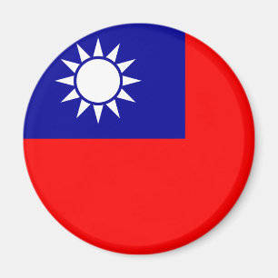 Aimant de drapeau de Taïwan