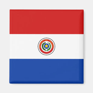 Aimant de drapeau du Paraguay