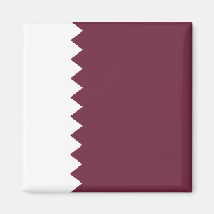 Aimant de drapeau du Qatar