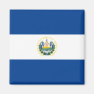 Aimant de drapeau du Salvador