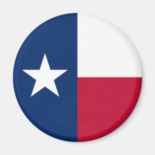 Aimant de drapeau du Texas