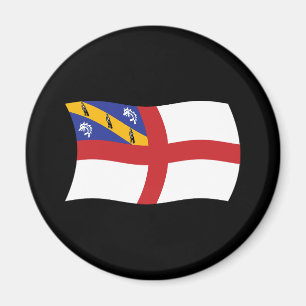 Aimant de drapeau herm