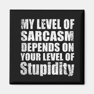 Aimant de drôles sarcastiques