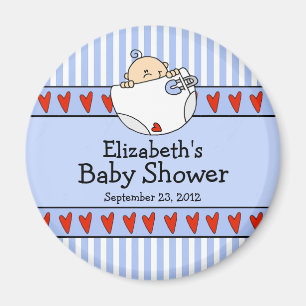 Aimant de faveur de baby shower de bébé