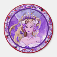 Aimant de fée violet
