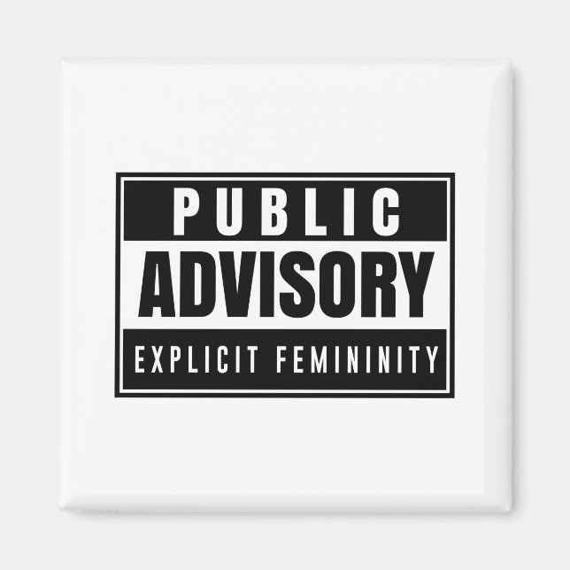 Aimant de féminité explicite (Devant)