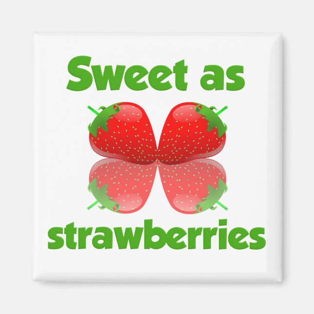 Aimant de fraises (Devant)