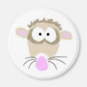 Aimant de furet de bande dessinée