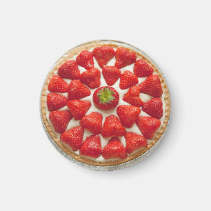 Aimant de gâteau de fraise
