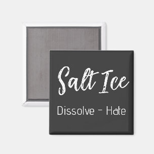 Aimant de glace salée