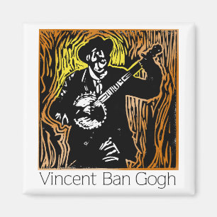 Aimant de Gogh d'interdiction de Vincent