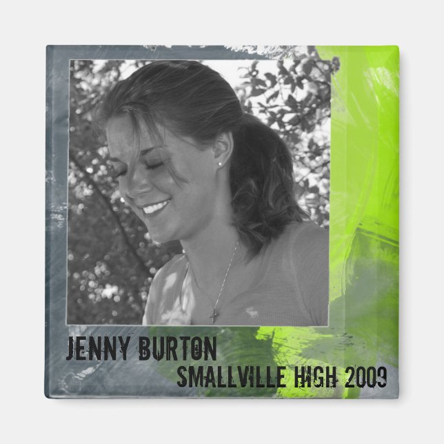 Aimant de graduation personnalisé (Devant)