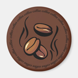 Aimant de grains de café