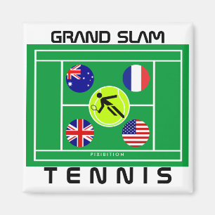 Aimant de Grand Chelem de tennis