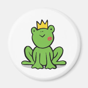 Aimant de grenouille de prince charme