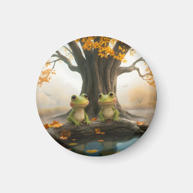 Aimant de grenouilles (Devant)