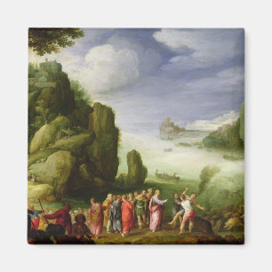 Aimant De guérison du Christ possédé de Gerasa, 1608