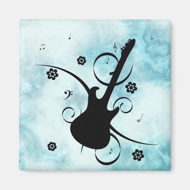 Aimant de guitare (Devant)