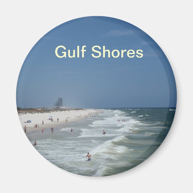 Aimant de Gulf Shores (Devant)