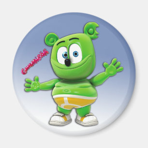 Aimant de Gummibär sur le bleu