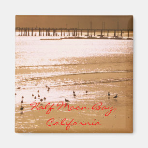 Aimant de Half Moon Bay, la Californie