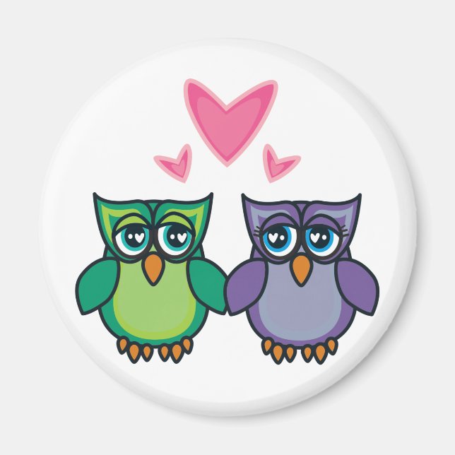 Aimant de hibou (Devant)