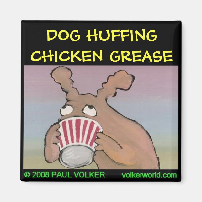 Aimant DE HUFFING DE CHIEN 3,00 $ (Devant)