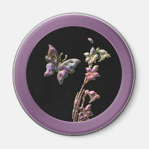 Aimant de jardin de papillon