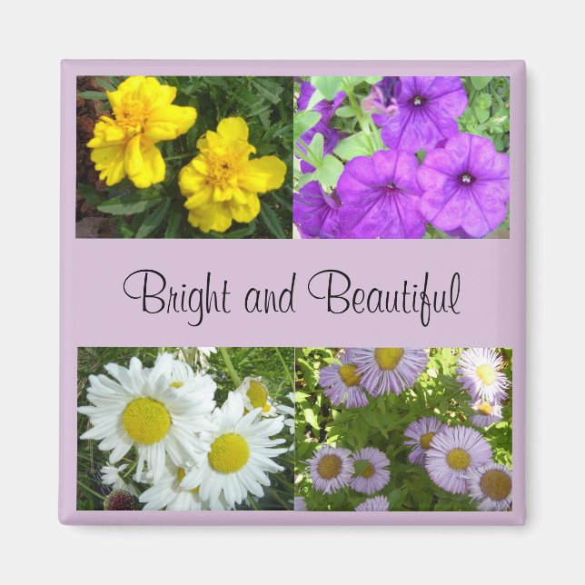aimant de jardin lumineux et beau (Devant)
