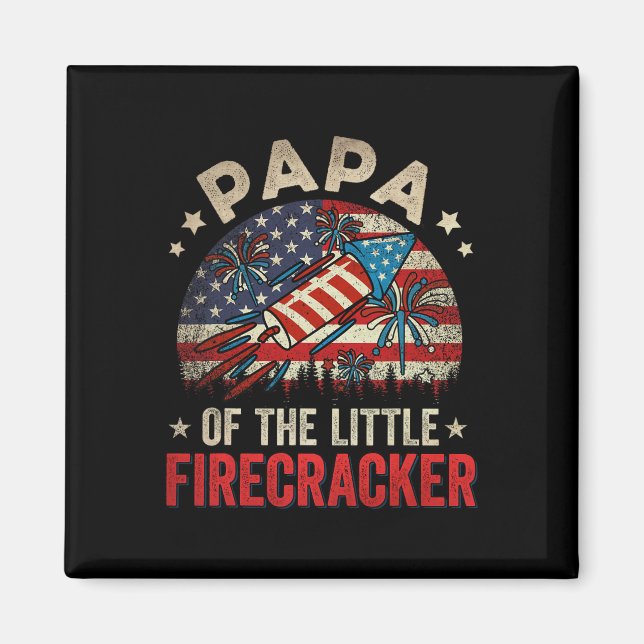 Aimant De Juillet Anniversaire Papa Du Petit Pirate (Devant)