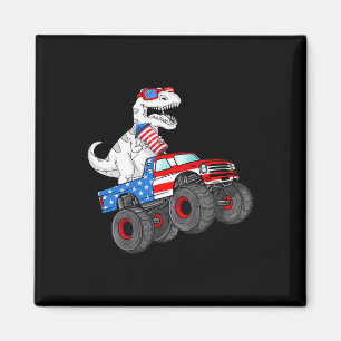 Aimant De Juillet T Rex Dino Trex Dinosaur Monster Truck 