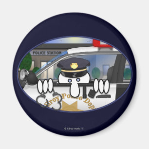 Aimant de Kilroy de police