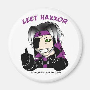 Aimant de Kip "Leet Haxxor"
