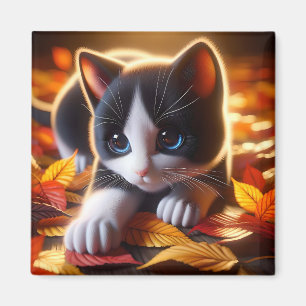 Aimant de Kitten d'automne