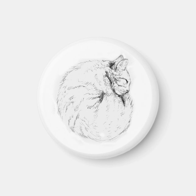 Aimant de Kitty dormant (Devant)