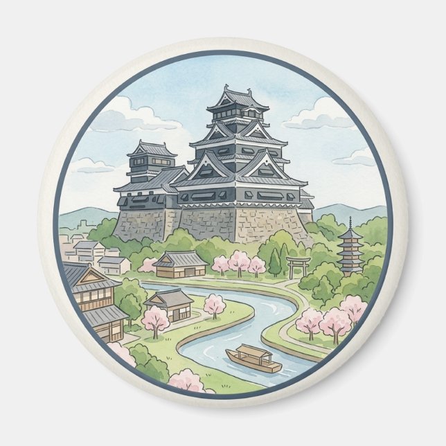 Aimant de Kumamoto (Devant)