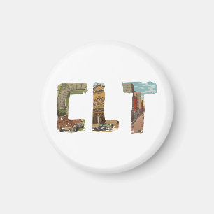 aimant de la Caroline du Nord CLT Charlotte