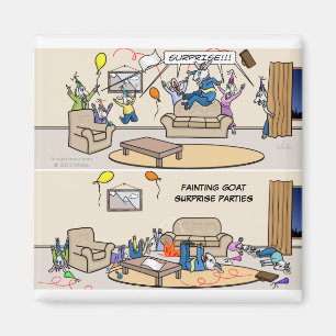 Aimant de la chèvre surprise fêtes surprise