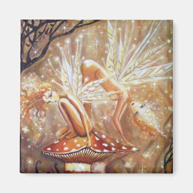 Aimant de la fleur/des Sprites - "Sprites de la Te (Devant)