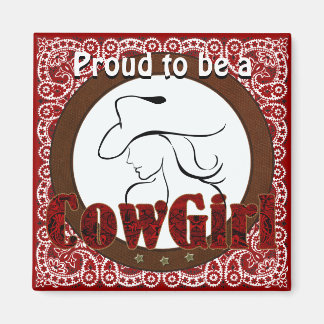 Aimant de la Pride de cowgirl