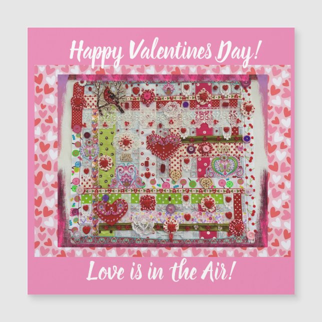 Aimant de la Saint-Valentin (Devant)
