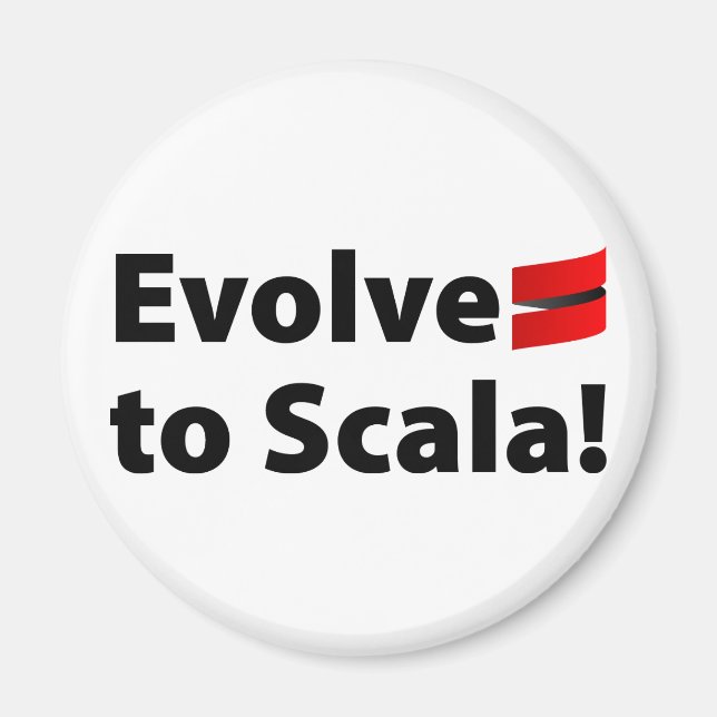 Aimant de la Scala, logo évolutif (Devant)
