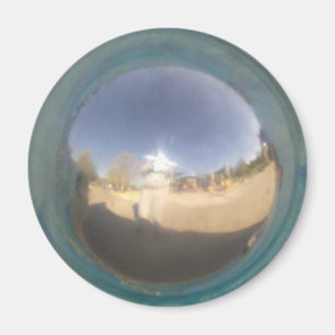 Aimant de la sphère d'argent