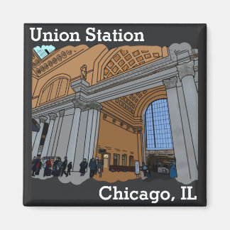 Aimant de la station de Chicago, IL