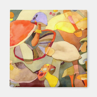 Aimant de la terre du champignon