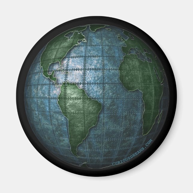 Aimant de la Terre en fer (Devant)