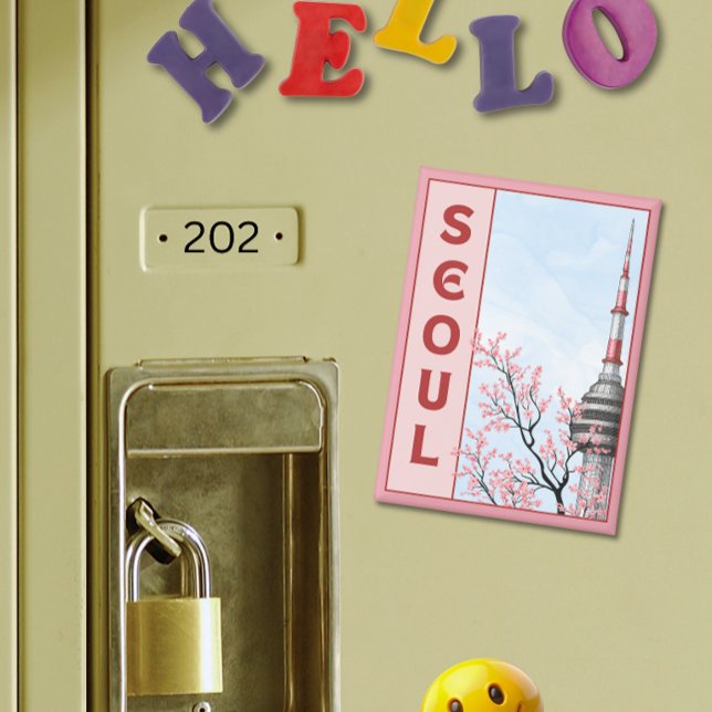 Aimant de la tour Namsan de Séoul (Créateur téléchargé)