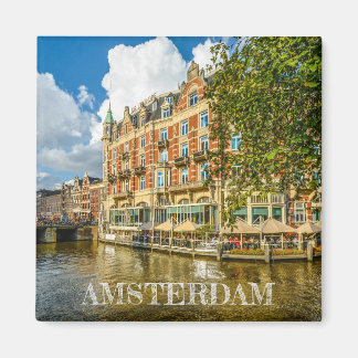 aimant de la ville d'Amsterdam aux Pays-Bas